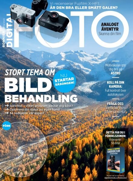 Digital Foto Sverige – 26 Augusti 2025 Cover