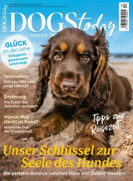 Dogs Today Germany – Juli-August 2025 Cover