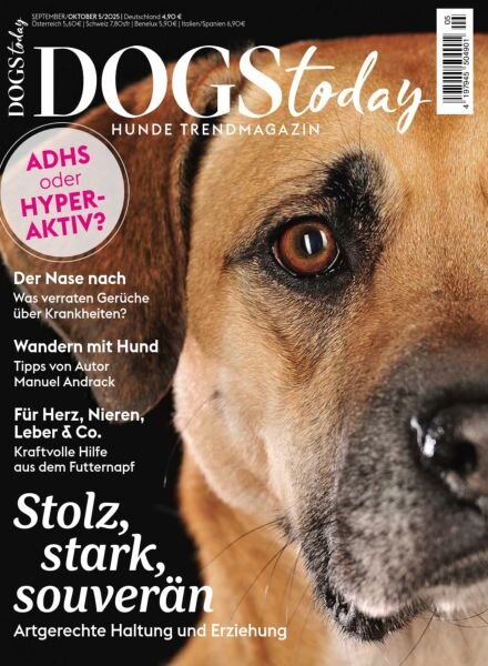 Dogs Today Germany – September-Oktober 2025 Cover