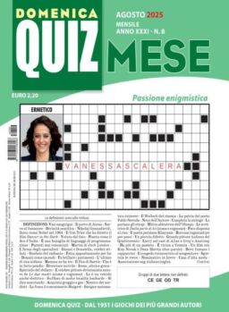 Domenica Quiz Mese – Agosto 2025