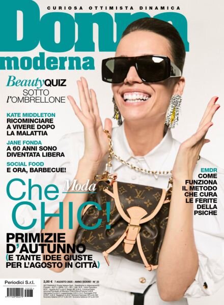 Donna Moderna – 7 Agosto 2025 Cover