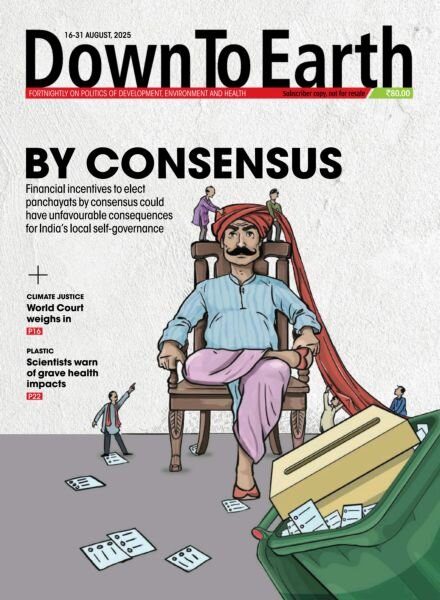 Down To Earth – August 2025 Cover