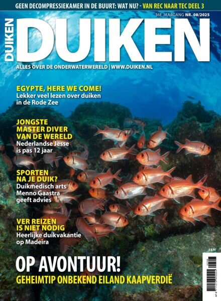 Duiken – Augustus 2025 Cover