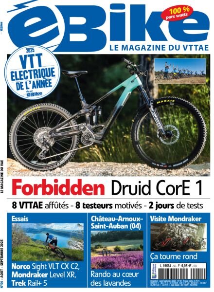 e-Bike – Aout-Septembre 2025 Cover