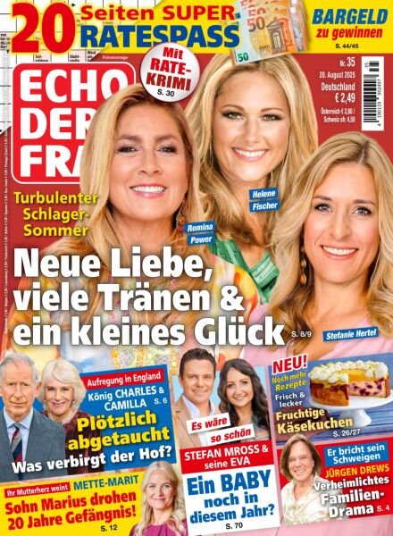 Echo der Frau – 20 August 2025 Cover