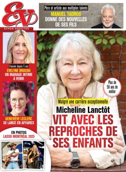 echos Vedettes – 23 Aout 2025 Cover