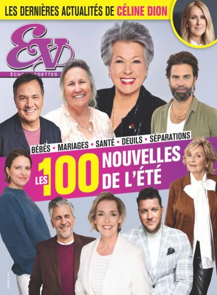 echos Vedettes – 9 Aout 2025 Cover