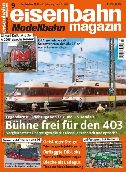 Eisenbahn Magazin – September 2025 Cover