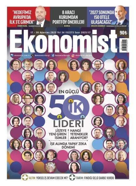 Ekonomist Turkiye – 17 Agustos 2025 Cover