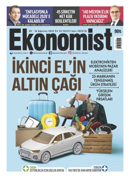 Ekonomist Turkiye – 3 Agustos 2025 Cover