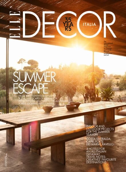 Elle Decor Italia English Edition – July-August 2025 Cover