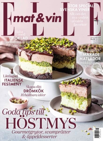 Elle Mat & Vin – September 2025 Cover