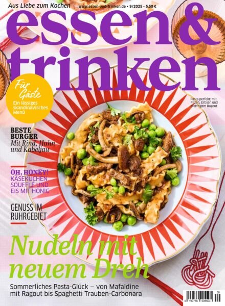 Essen & Trinken – September 2025 Cover