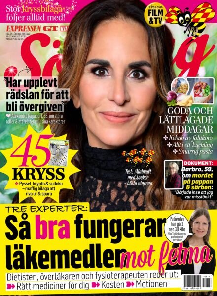 Expressen Sondag – 16 Augusti 2025 Cover