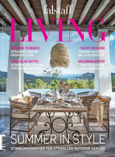 Falstaff Living – August 2025 Cover