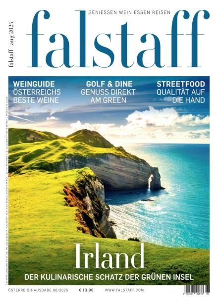 Falstaff Magazin Osterreich – August 2025 Cover