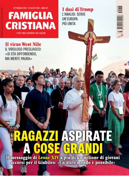 Famiglia Cristiana – 10 Agosto 2025 Cover