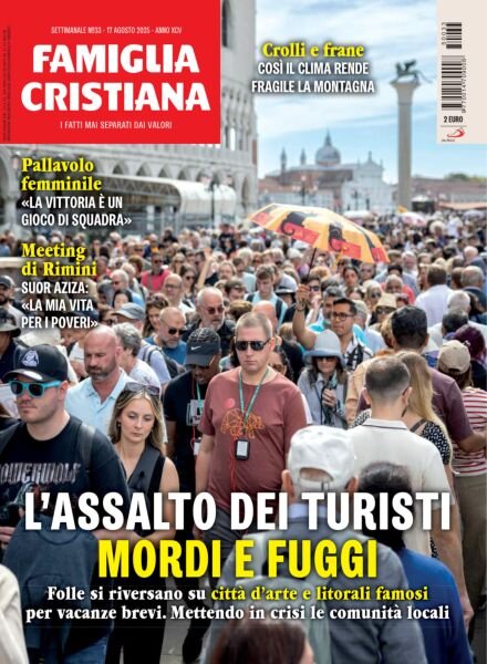 Famiglia Cristiana – 17 Agosto 2025 Cover