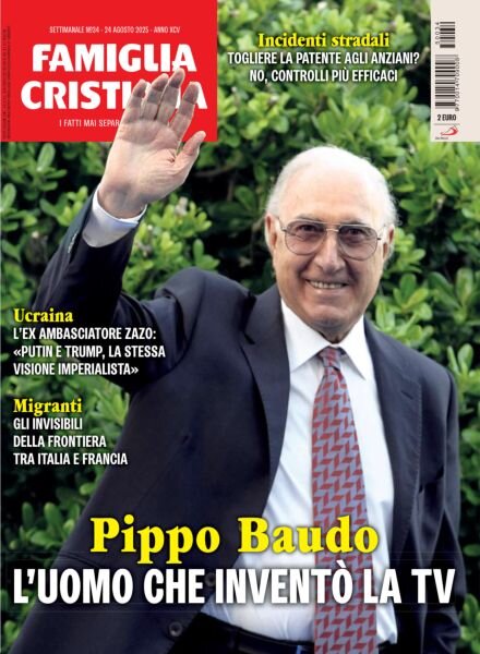 Famiglia Cristiana – 24 Agosto 2025 Cover
