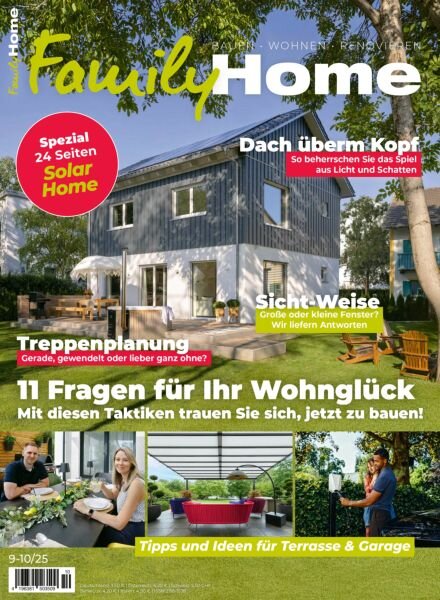 Family Home – September-Oktober 2025 Cover