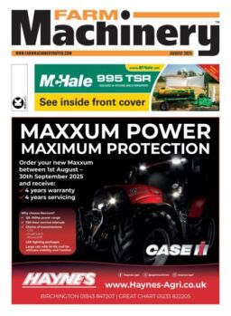 Farm Machinery – August 2025