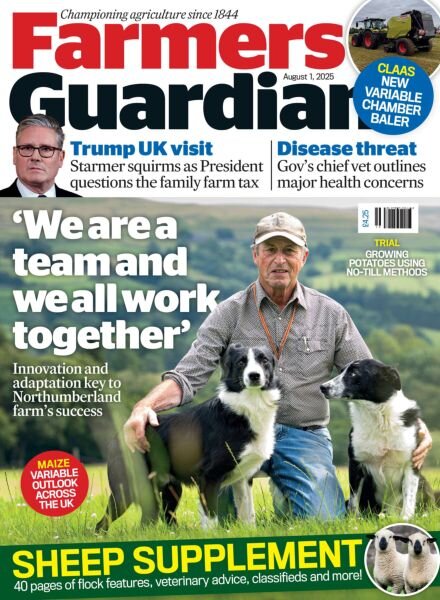 Farmers Guardian – 1 August 2025 Cover