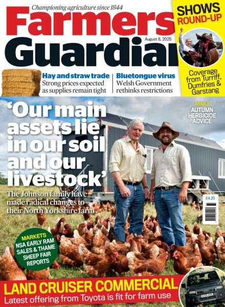 Farmers Guardian – 8 August 2025 Cover