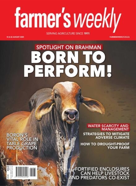 Farmer’s Weekly – 15 August 2025 Cover