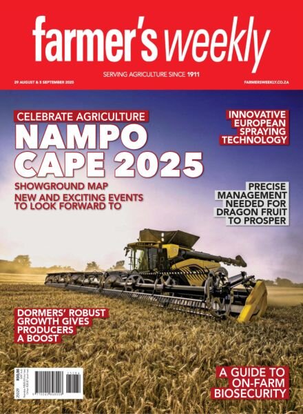 Farmer’s Weekly – 29 August 2025 Cover