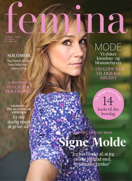 Femina Denmark – August 2025 Cover