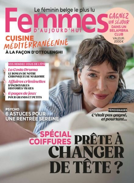 Femmes D’Aujourd’Hui – 21 Aout 2025 Cover