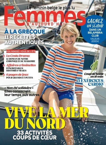 Femmes D’Aujourd’Hui – Aout 2025 Cover