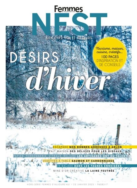 Femmes D’Aujourd’Hui – Hors-Serie Nest – Janvier 2025 Cover
