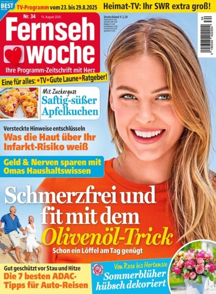 Fernsehwoche – 15 August 2025 Cover