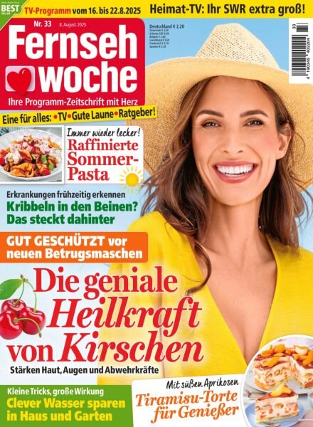 Fernsehwoche – 8 August 2025 Cover