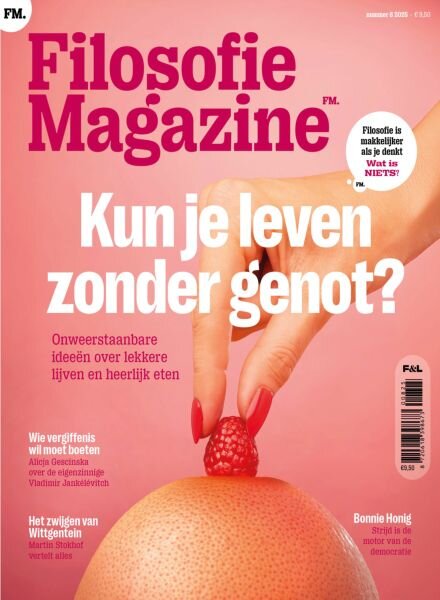 Filosofie Magazine – Augustus 2025 Cover