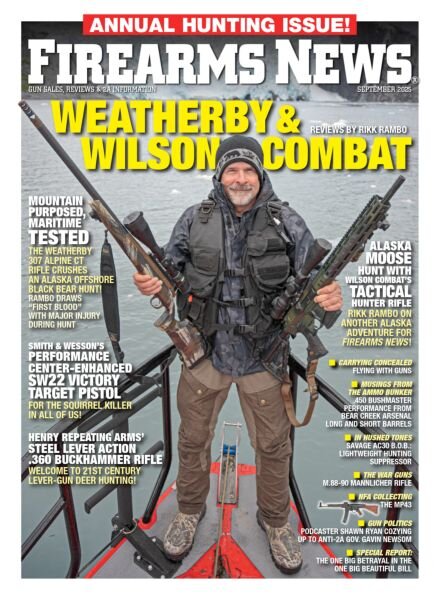 Firearms News – September 2025 Cover