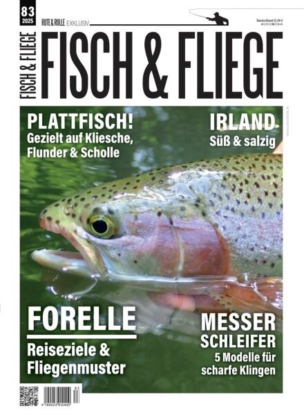 Fisch & Fliege – Juli 2025 Cover