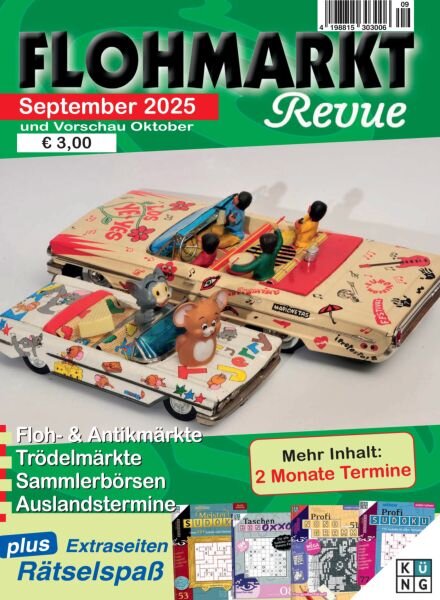 Flohmarkt Revue – September 2025 Cover