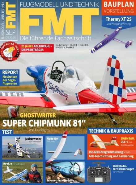 FMT Flugmodell und Technik – September 2025 Cover