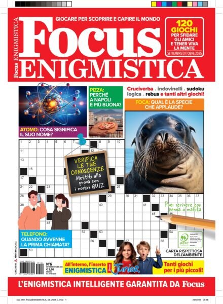 Focus Enigmistica – 14 Agosto 2025 Cover