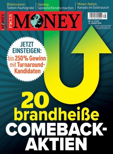 Focus Money – 22 August 2025 Cover