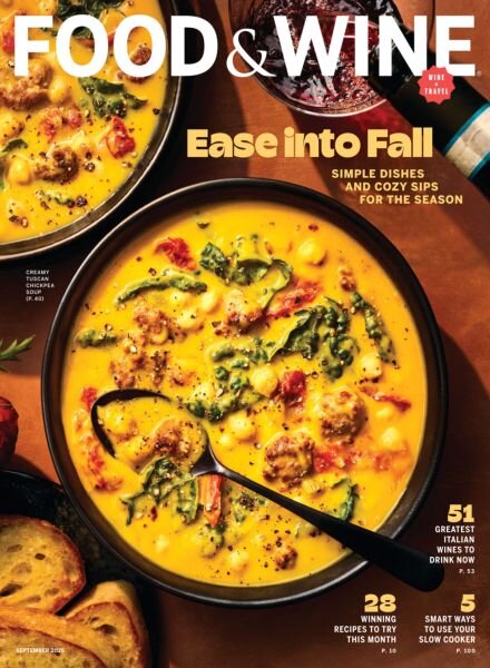 Food & Wine USA – September 2025 Cover