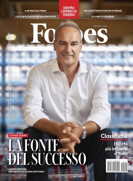 Forbes Italia – Agosto 2025 Cover