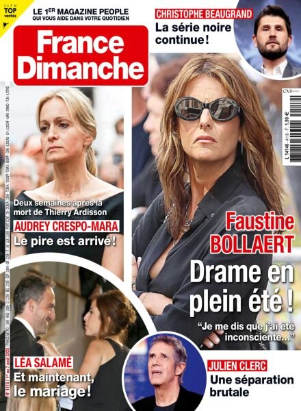 France Dimanche – 1 Aout 2025 Cover