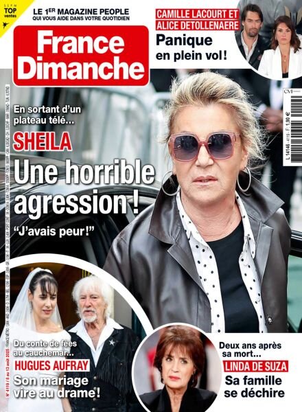 France Dimanche – 8 Aout 2025 Cover