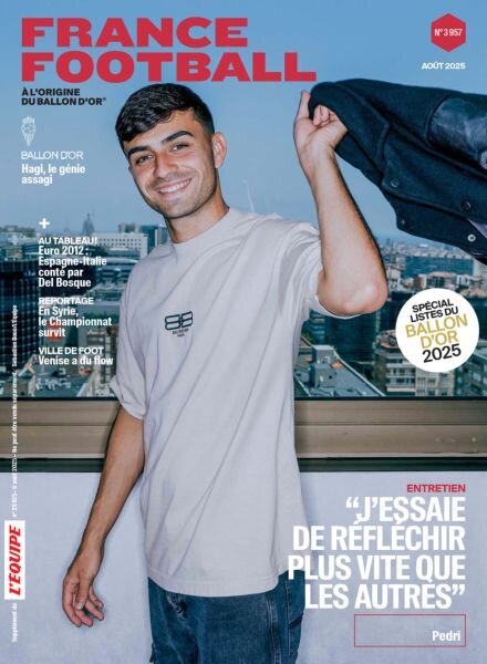France Football – Aout 2025 Cover