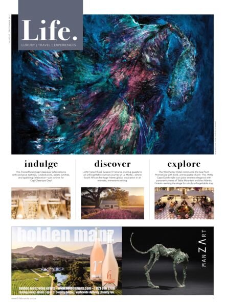 Franschhoek Life – August-September 2025 Cover