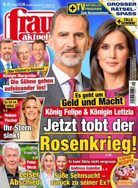 frau aktuell – 23 August 2025 Cover
