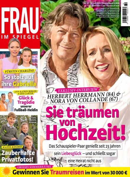 Frau im Spiegel – 30 Juli 2025 Cover